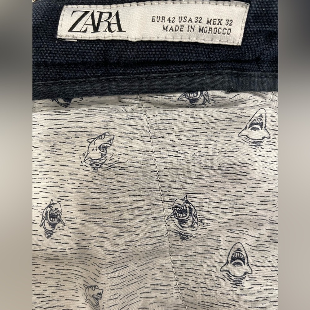 Zara Men Blue Skinny Jeans Size 32